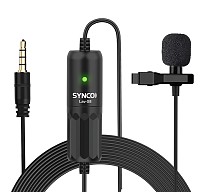 SYNCO  Lav-S8  clip-on, omnidirectional, 3.5mm, 8m,  SY-S8-BK