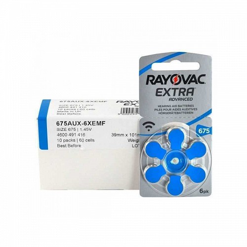 Rayovac Extra Advanced    675 1.45V 60