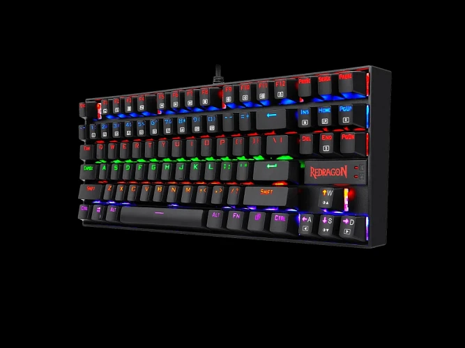 Redragon KUMARA K552 KUMARA Gaming Μηχανικό Πληκτρολόγιο Tenkeyless (US layout) με Outemu Blue Switches & RGB Φωτισμό (US layout
