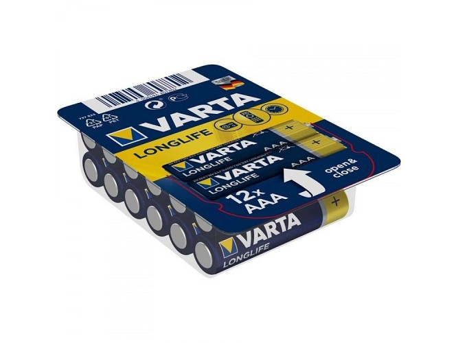 Varta Energy Αλκαλικές Μπαταρίες AAA 1,5V LR03, 12 Τμχ.